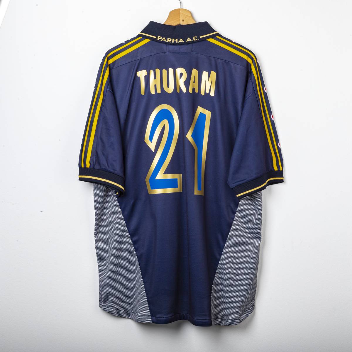 Maglia Third Parma Champion Thuram 21 2000/2001