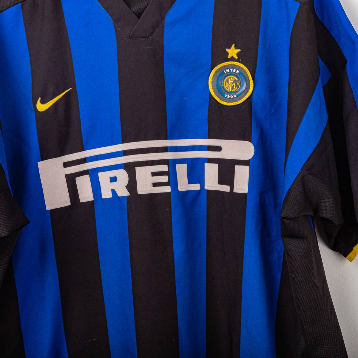maglia home fc inter nike Crespo 9 2002/2003