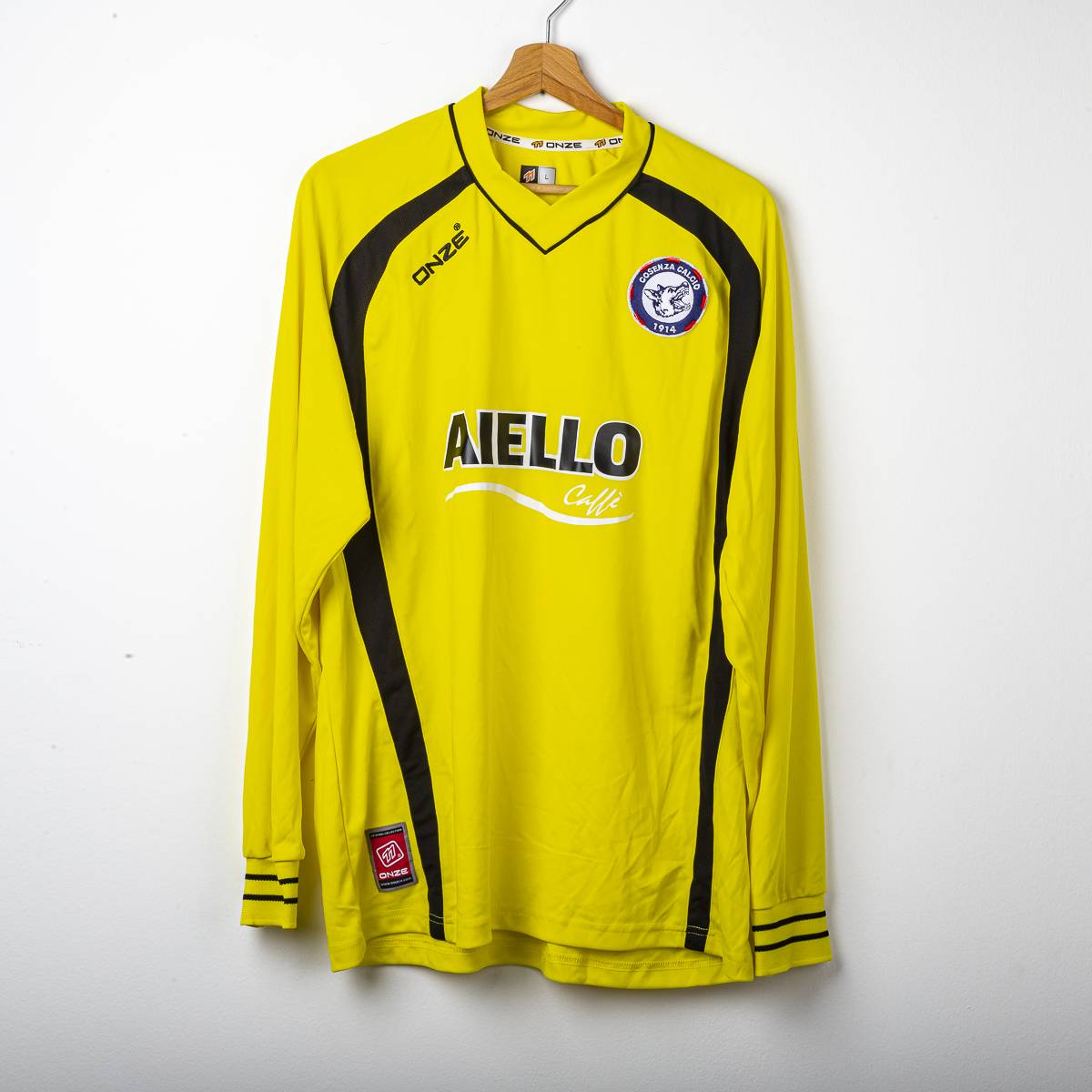 Maglia Portiere Cosenza Onze n°12 ml 2010/2011