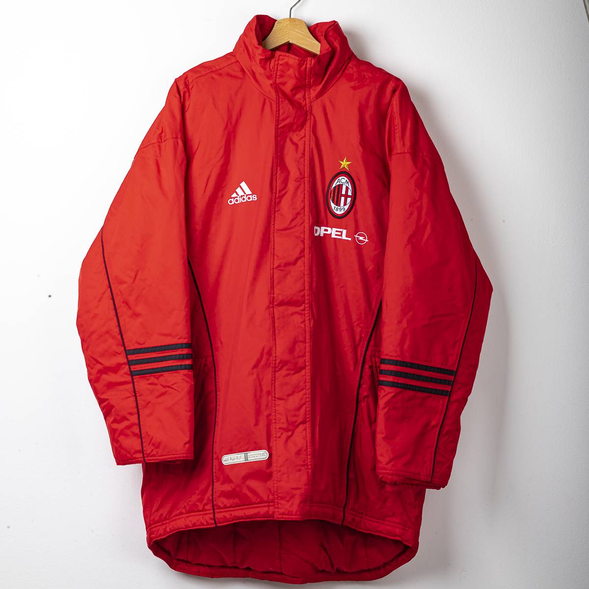 Giaccone Milan Adidas Opel Rosso 1999/2000