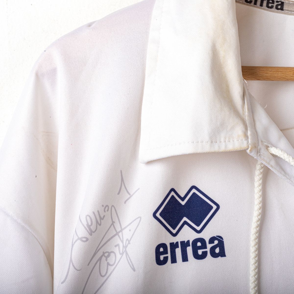 Maglia away genoa errea autografata 2004/2005