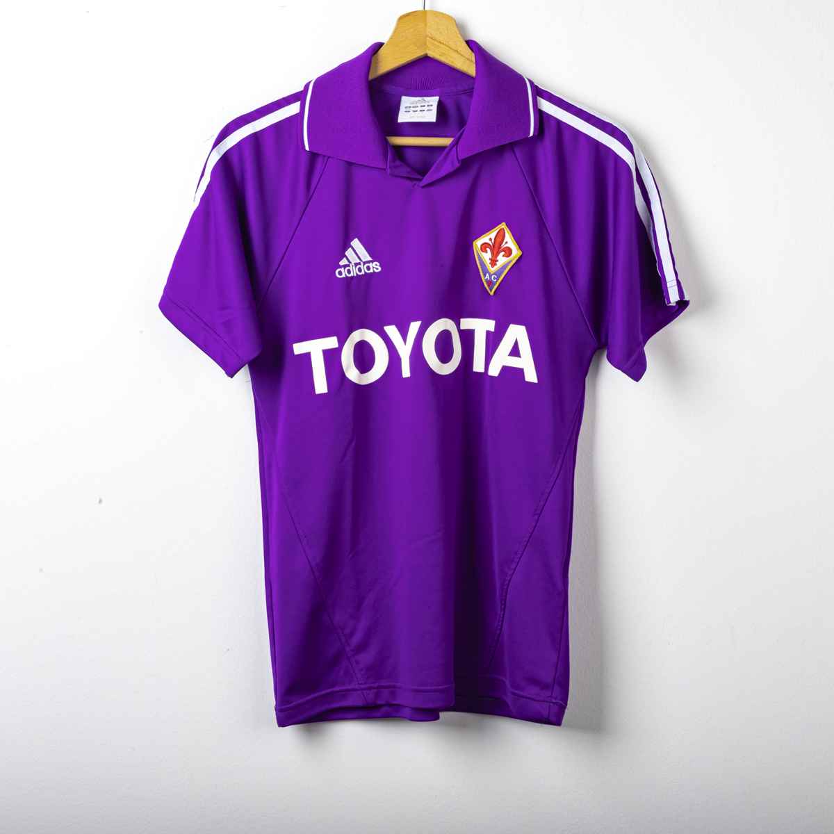 Fiorentina Adidas Toyota 2004/2005 Home Shirt