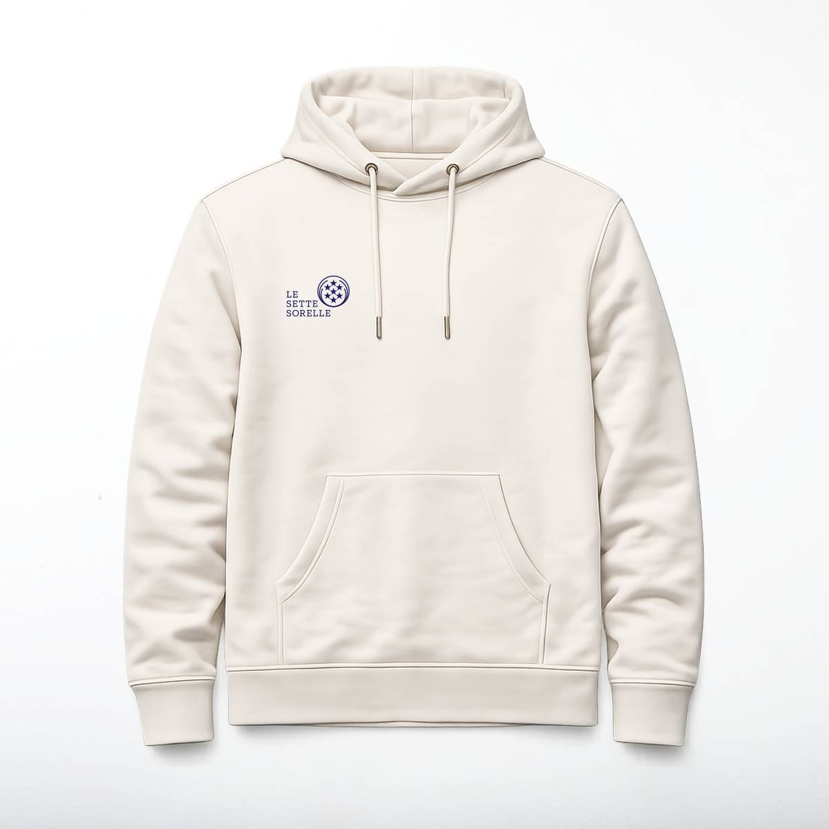 Felpa con cappuccio Beige Le Sette Sorelle