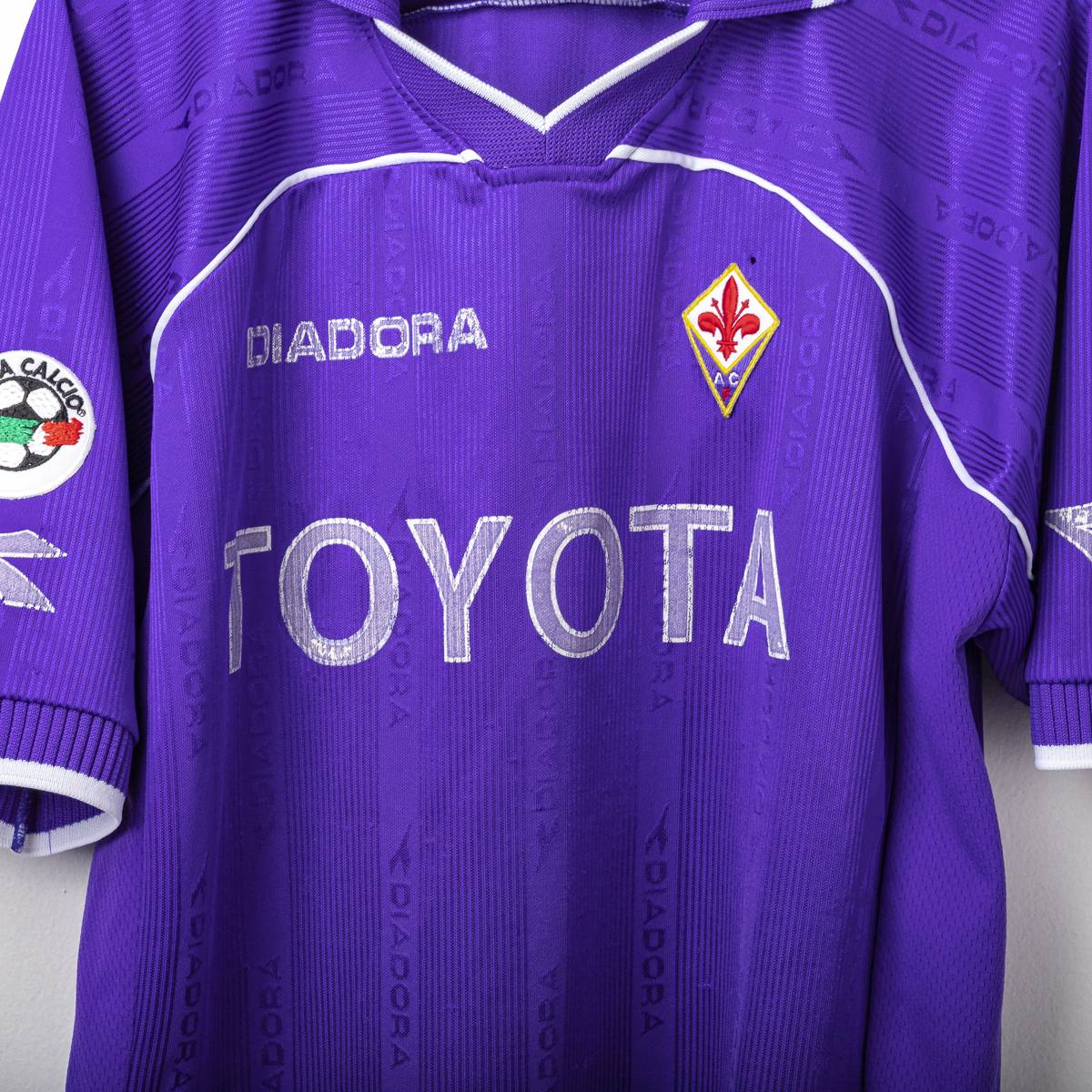 Maglia Home Fiorentina Diadora Rui Costa n10 2000/2001