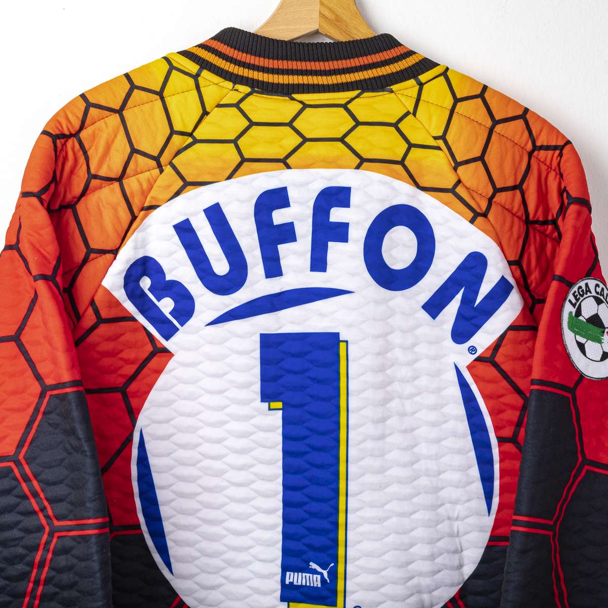 1997/1998 Home Parma Puma Parmalat Buffon 1 Jersey