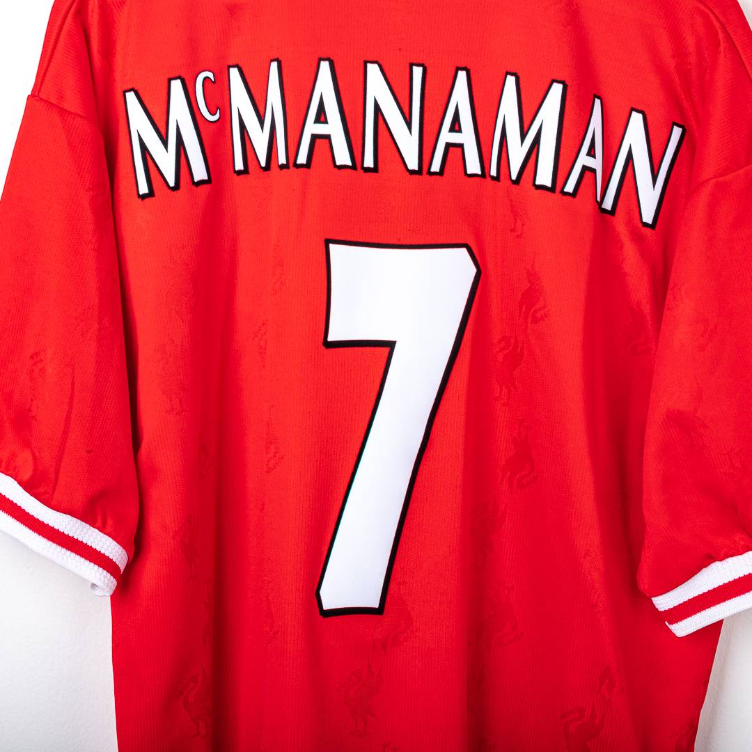 Maglia Home Liverpool Reebok McManaman 7 1996/1997
