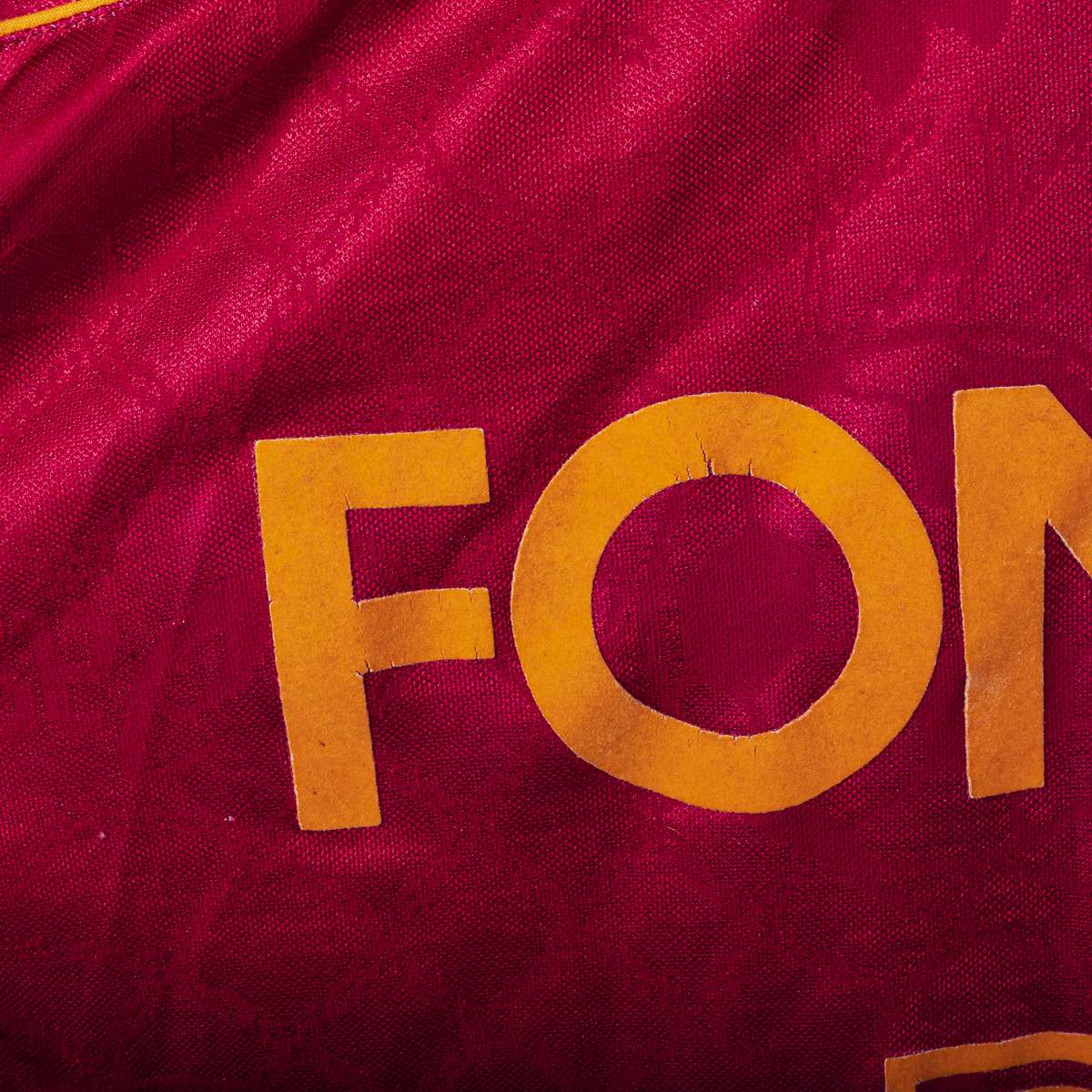 Maglia Home Roma Asics Fonseca ML 11 1995/1996 74X57