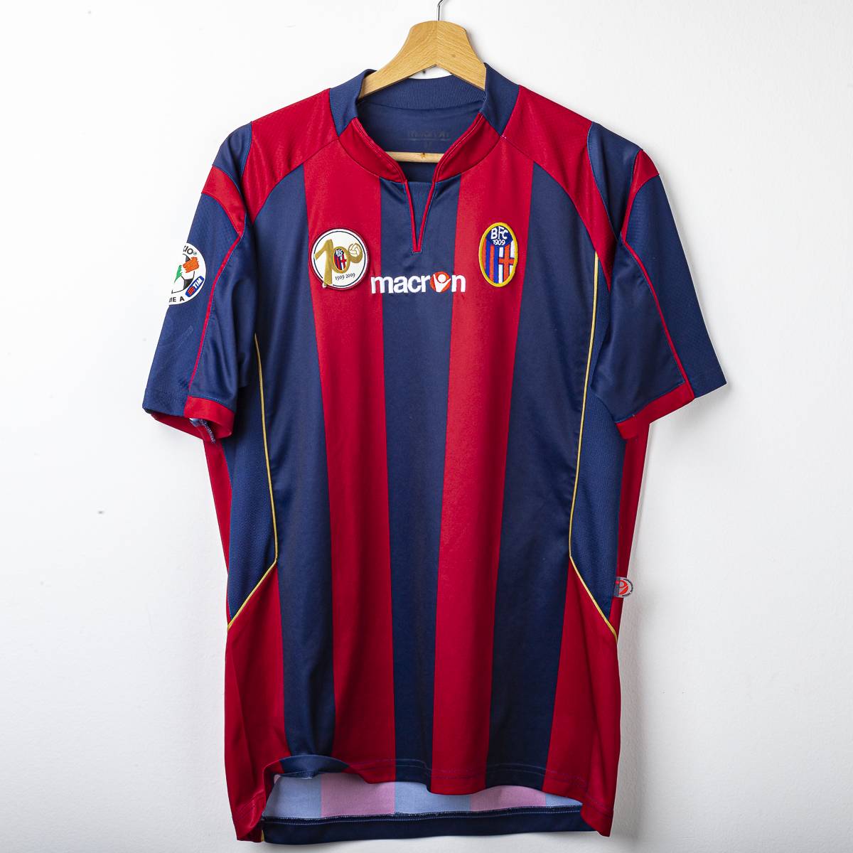 Bologna Macron 100th Anniversary Home Shirt 2009/2010
