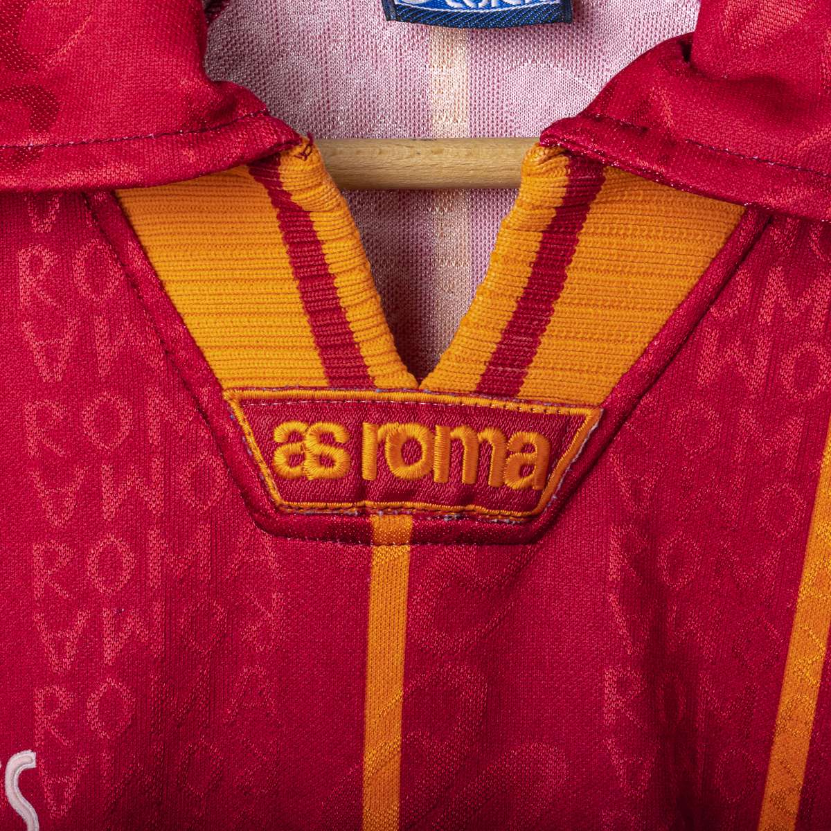 Maglia Home Roma Asics Aldair n6 1996/1997