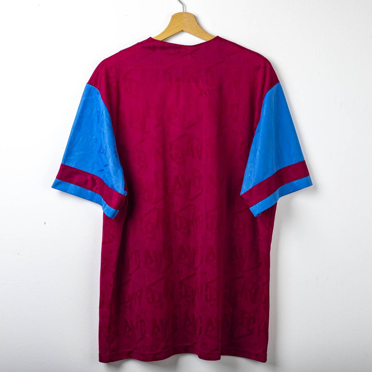 Maglia Home Aston Villa Umbro Mita Copiers 1992/1993