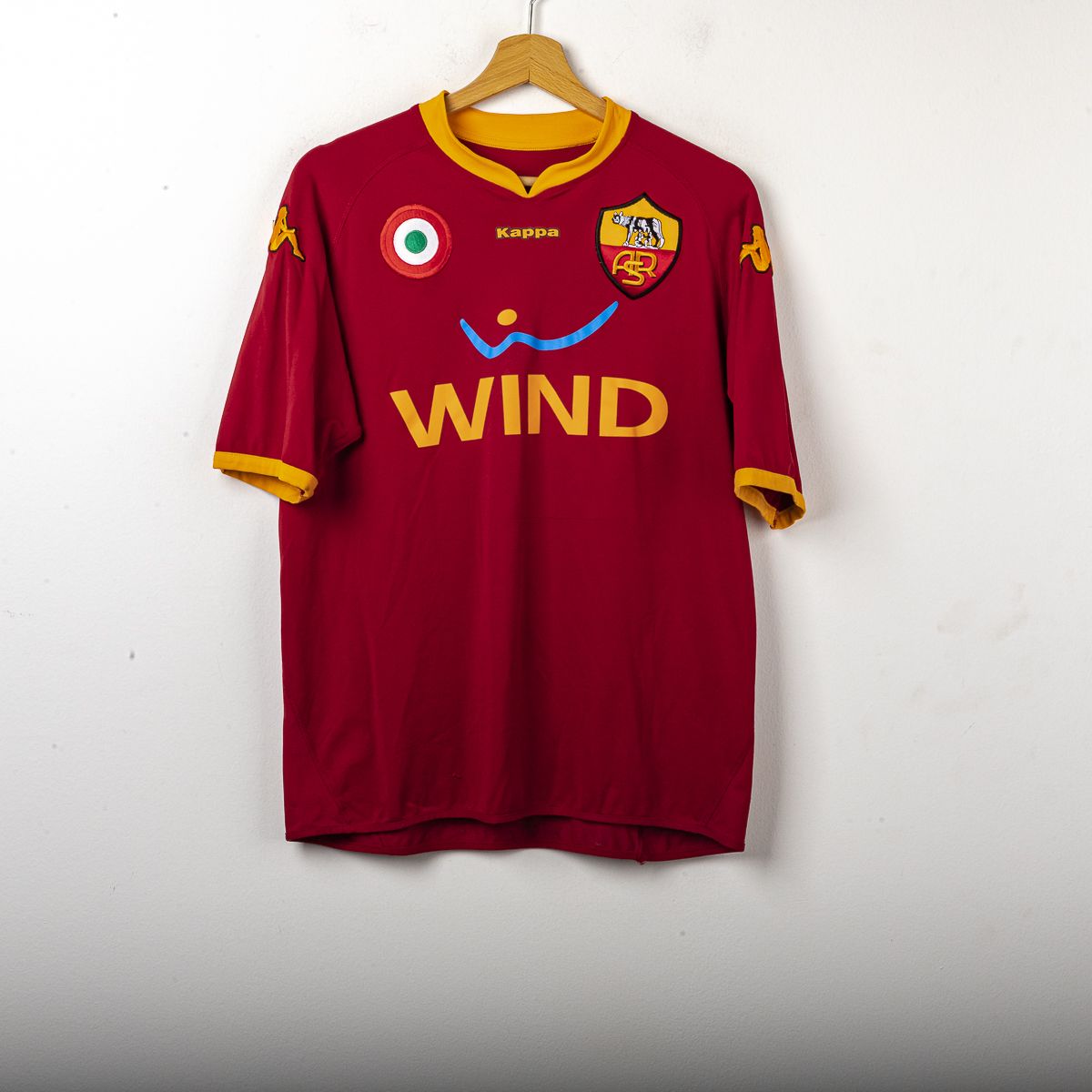 Maglia Home Roma Kappa De Rossi 16 2007/2008