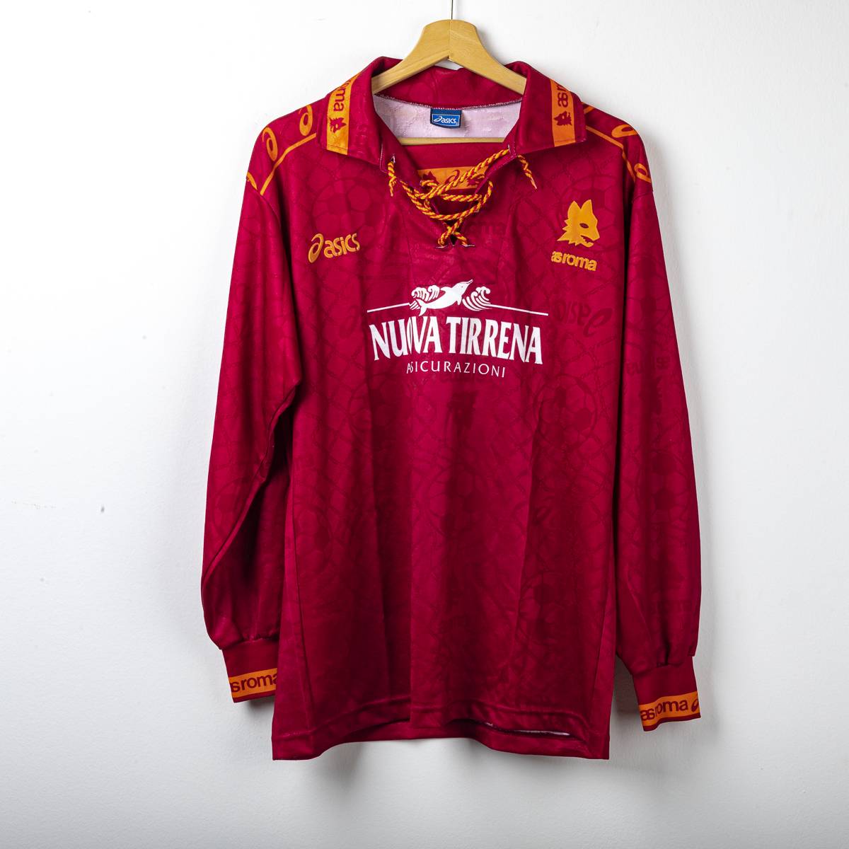 Maglia Home AS Roma Asics Nuova Tirrena N°9 1994/1995