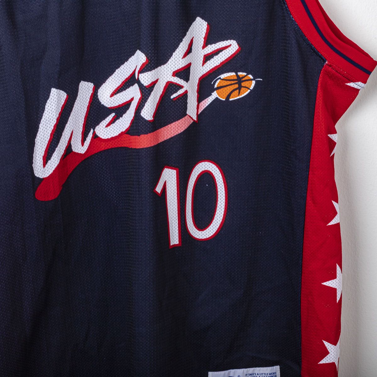 Completo USA Basketball Champion Miller 10 Atlanta 1996