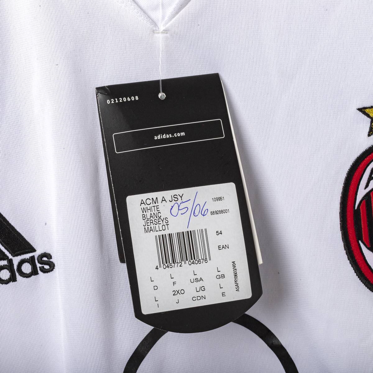 Maglia Away Adidas Milan Maldini n3 2005/2006