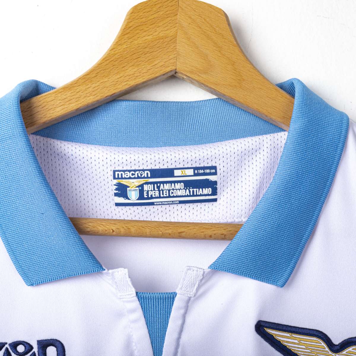 Lazio Macron Home Shirt, Tim Cup Final 2018/2019