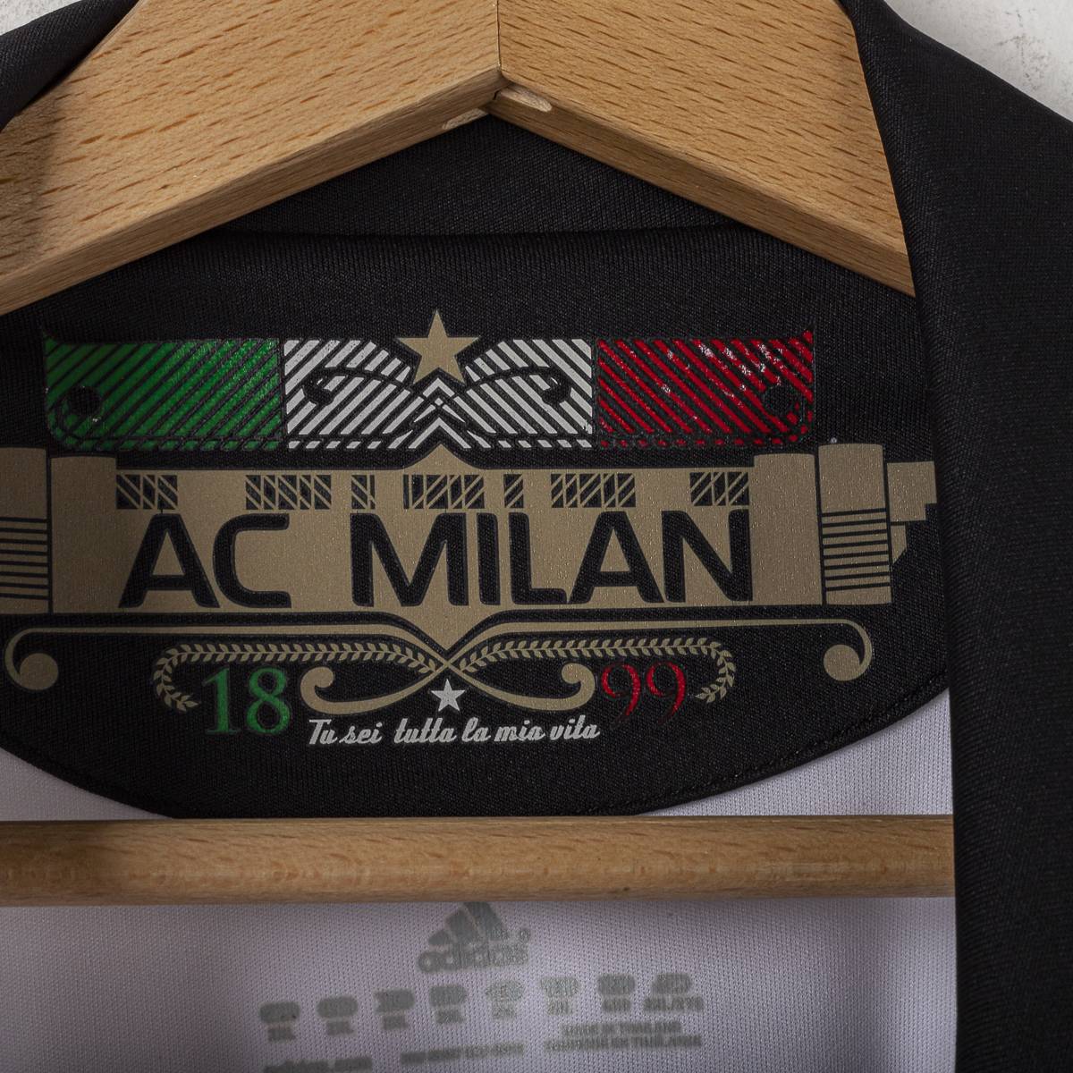Maglia Milan Away Adidas Ibrahimovic 11 2010/2011 74x61