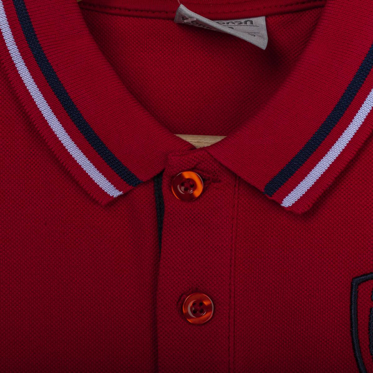 Polo Bambino Cagliari Macron Rossoblu