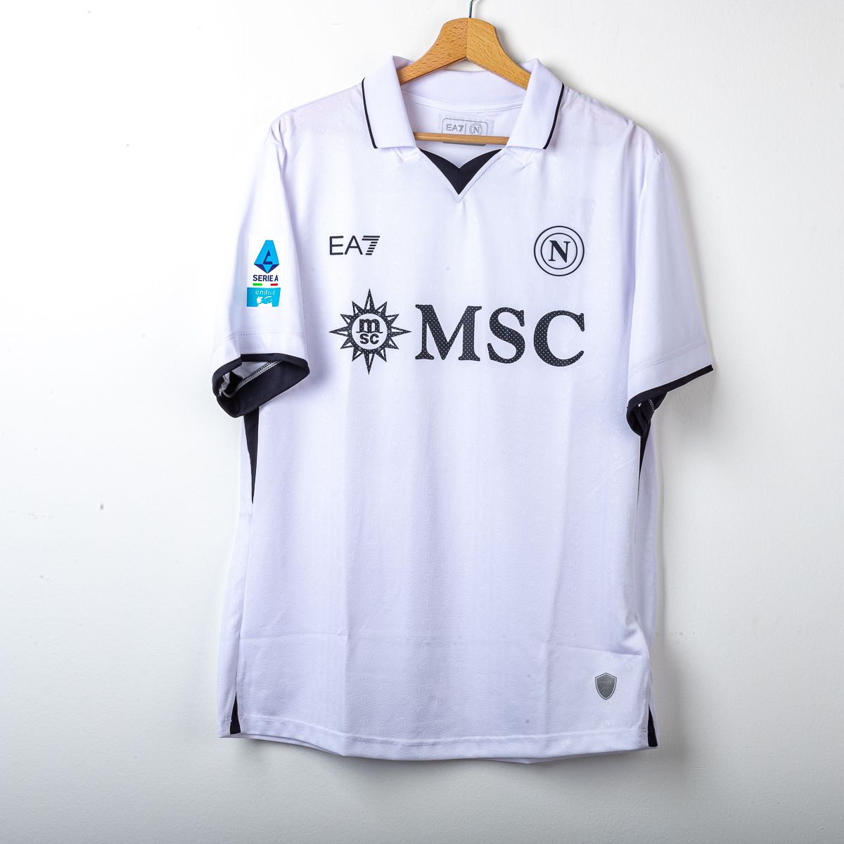 Maglia Away Napoli Ea7 Lukaku 2024/2025