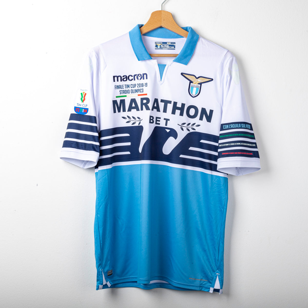Maglia Home Lazio Macron Finale Tim 2018/2019