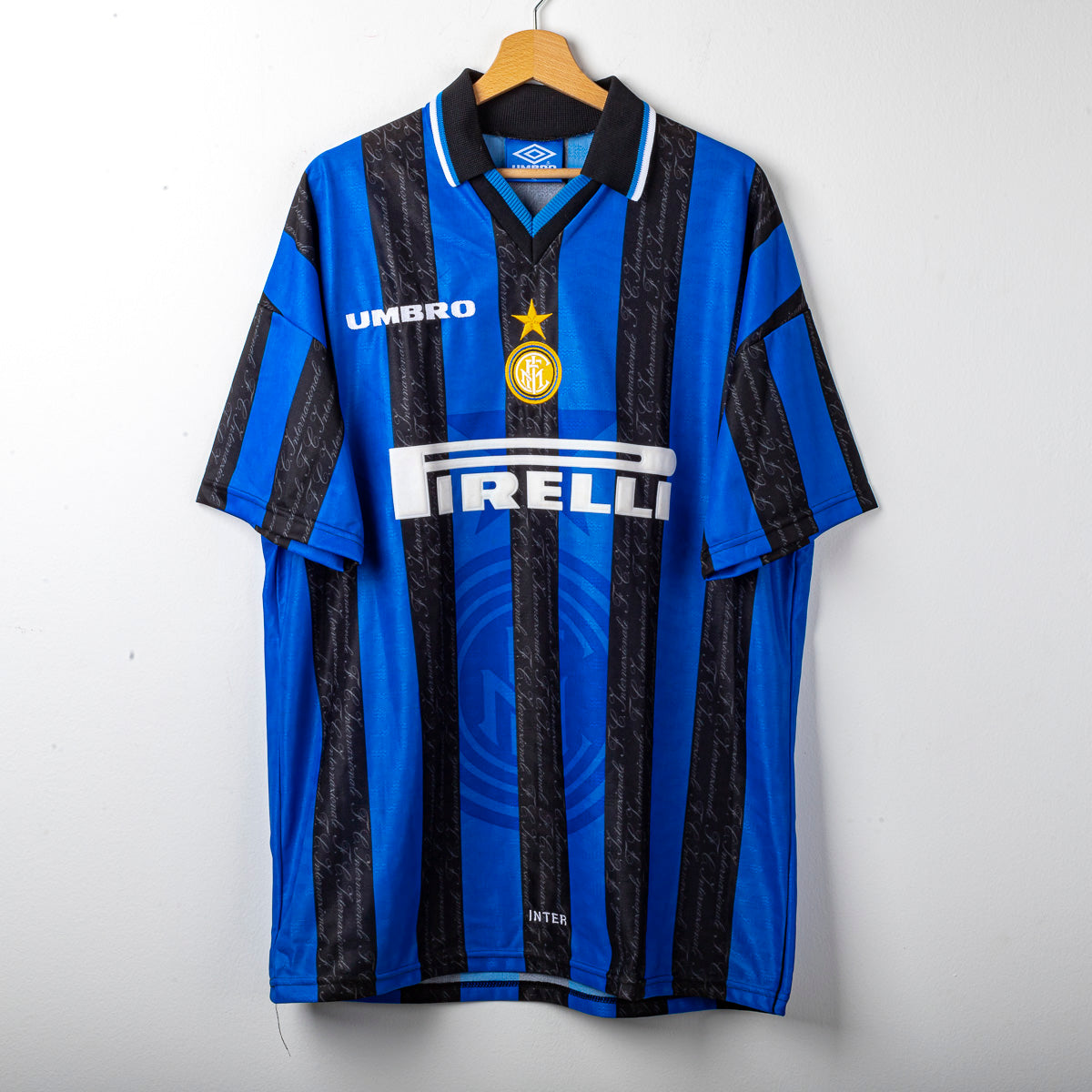 Maglia Home Inter Pirelli Umbro Ronaldo 10 1997/1998
