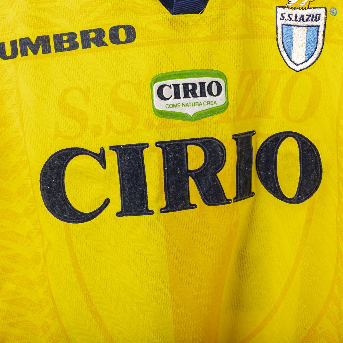 Maglia bambino away Lazio Umbro Nedved 1997/1998