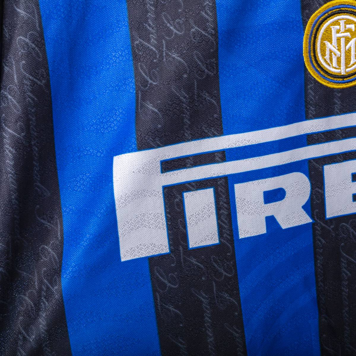 Maglia Home Inter Umbro Pirelli Zanetti n4 1996/1997