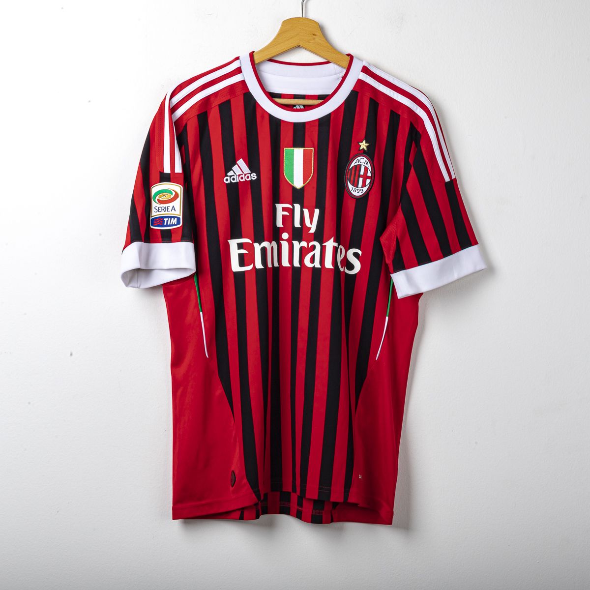 maglia home adidas ac milan Ibrahimovic n11 2011/2012 60x52