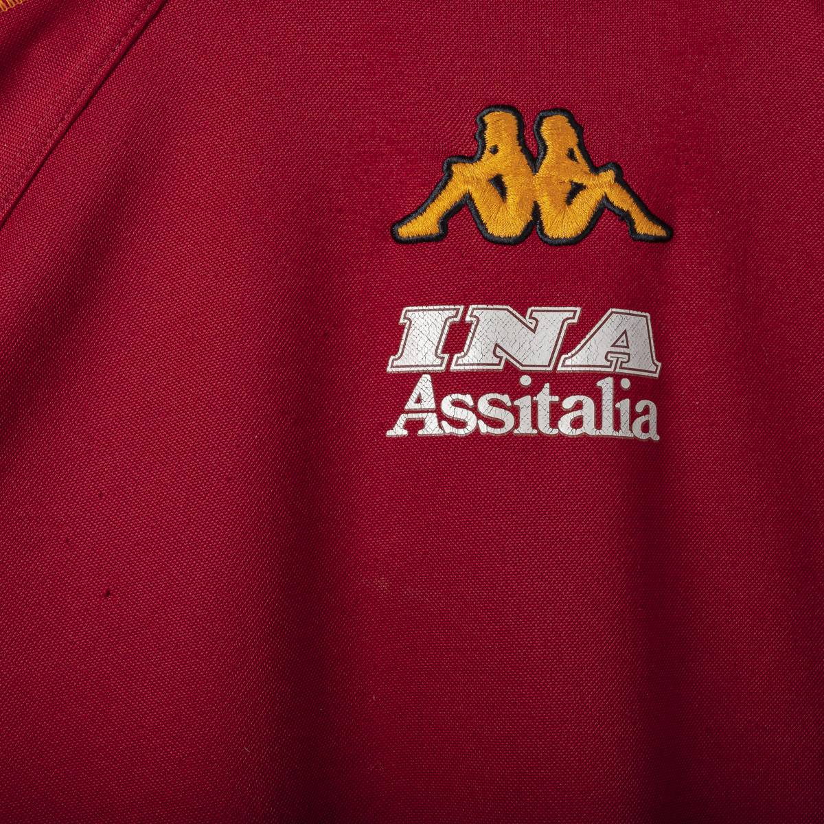 Felpa Training Roma Kappa Ina Assitalia n10 2000/2001