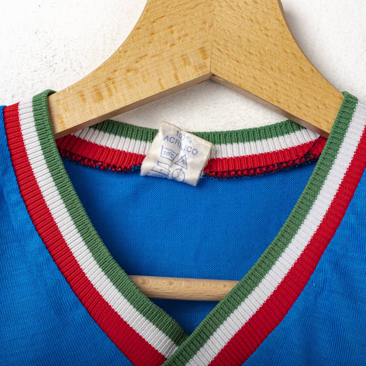 Maglia Home Italia Le Coq Sportif Rossi 20 mc 1982