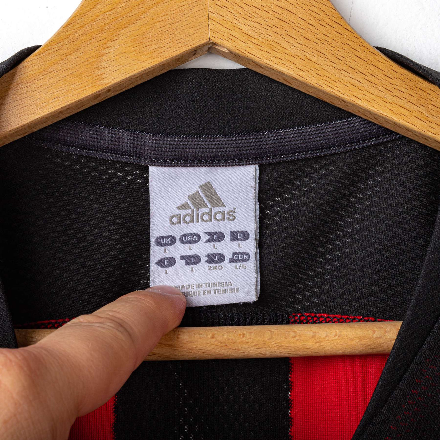 Maglia Home Milan Adidas Maldini 3 2003/2004