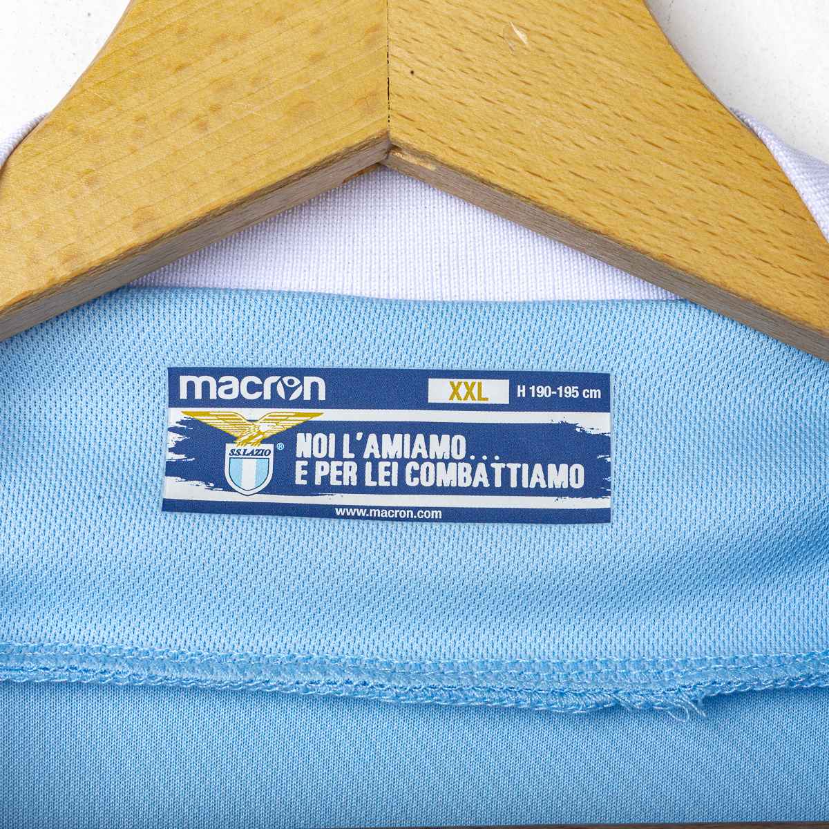 Maglia Home Lazio Macron Lucas 6 2017/2018