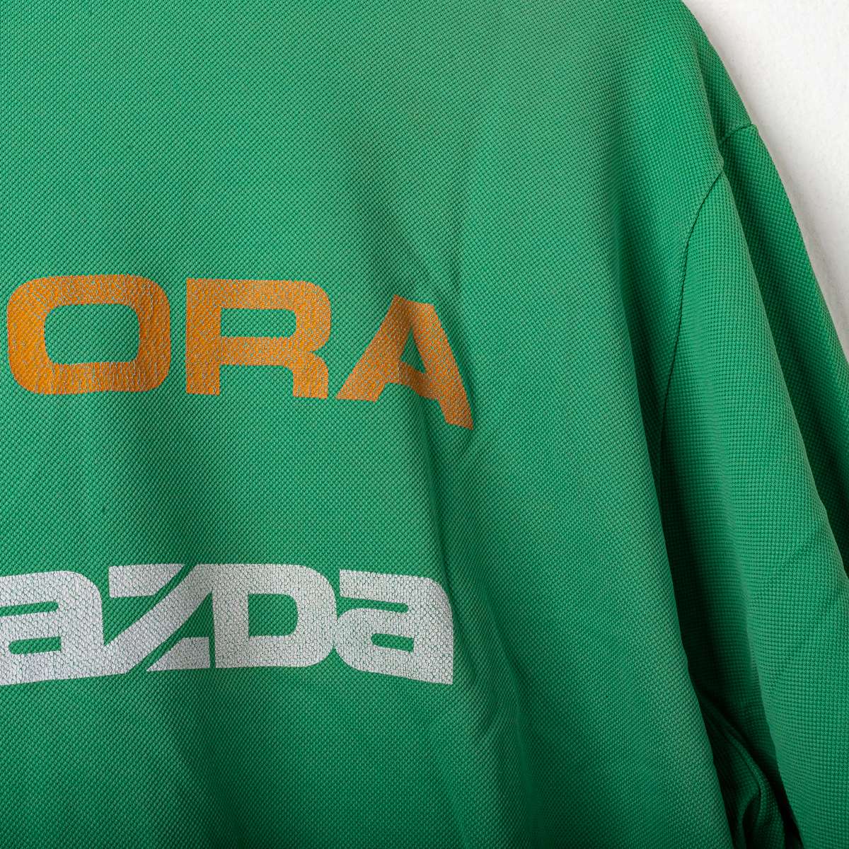 Maglia allenamento verde Roma Diadora 2004/2005