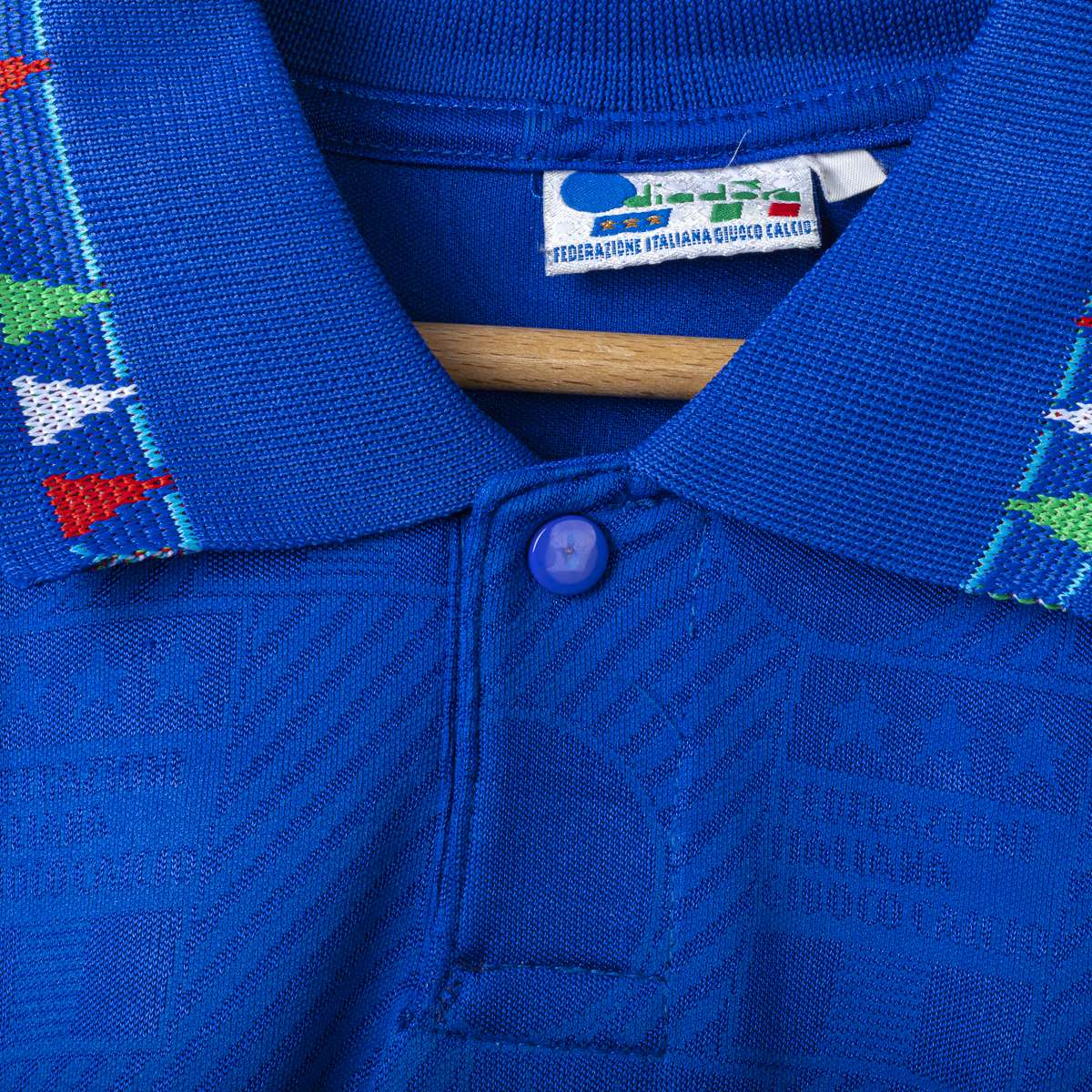 Maglia Home Italia Diadora Baresi 6 USA 1994