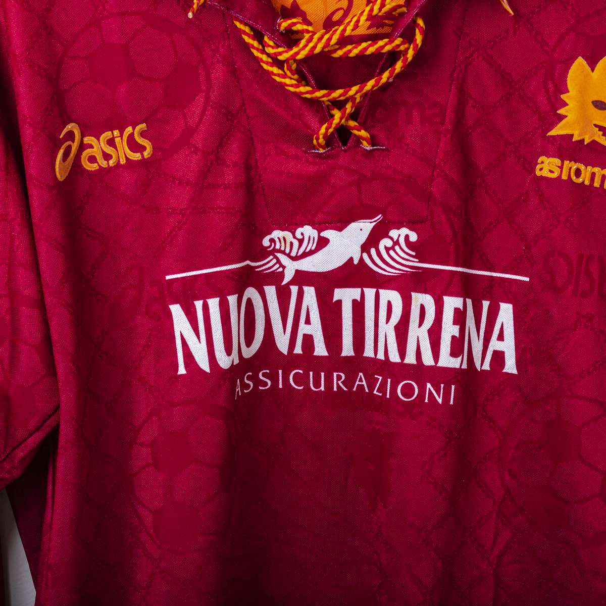 Maglia Home AS Roma Asics Nuova Tirrena N°9 1994/1995