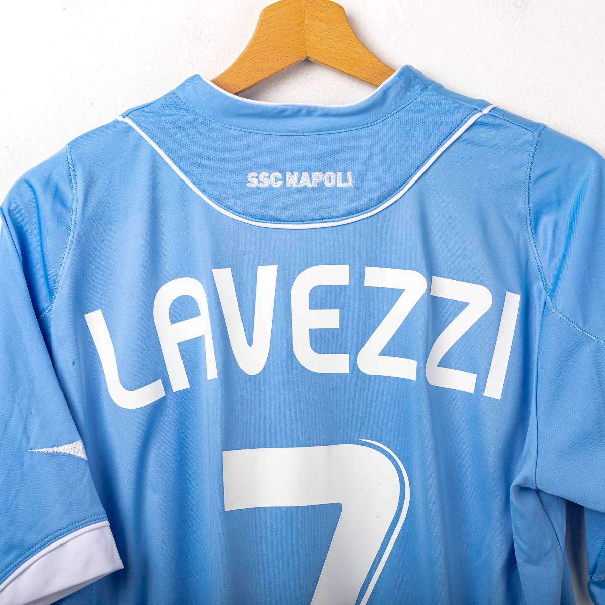 Maglia Home Diadora Ssc Napoli Lavezzi n7 2007/2008