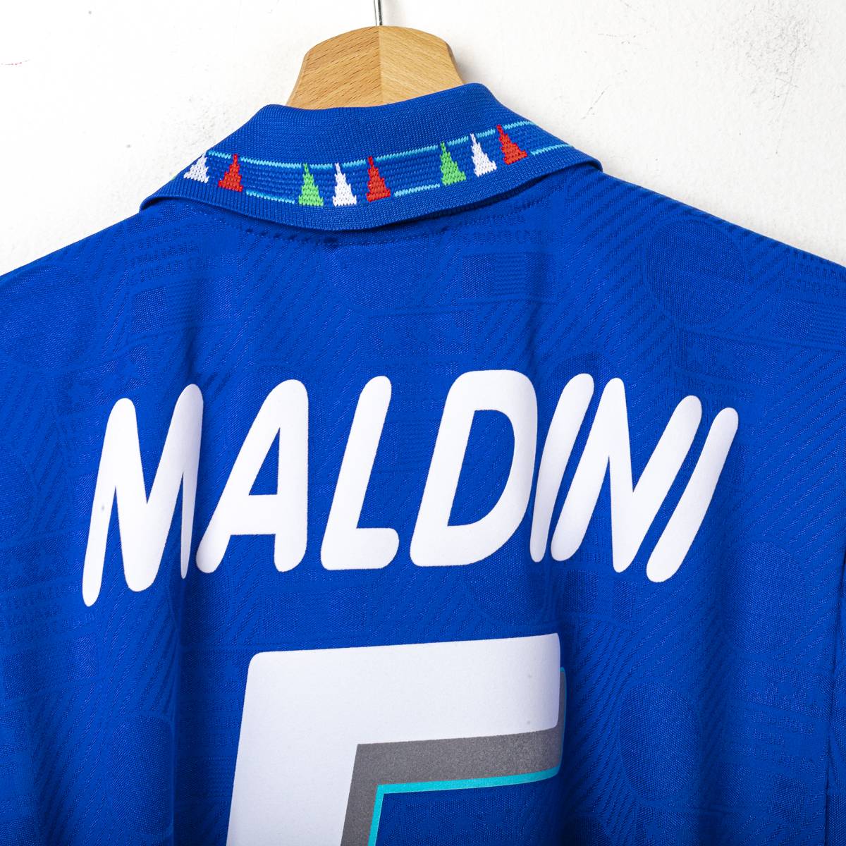 Maglia Italia Diadora Maldini n5 Mondiale USA 1994