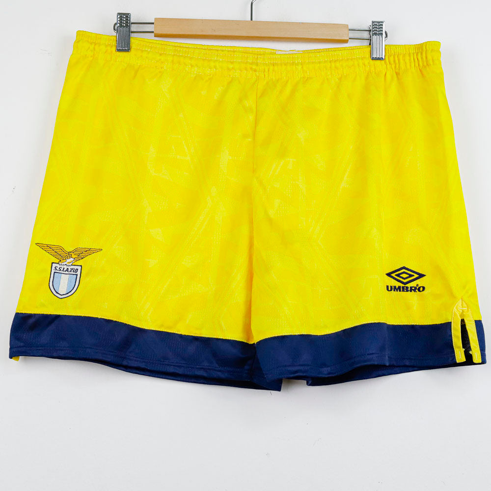 Pantaloncini Gialli Away Lazio Umbro 1993/1994
