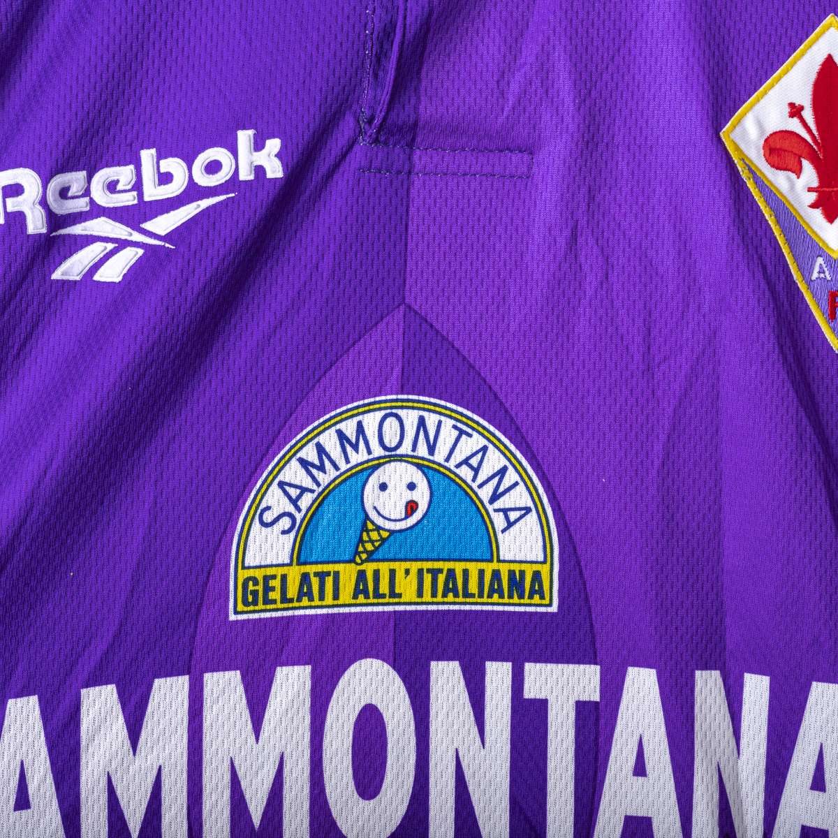 Maglia Home Fiorentina Reebok Amoruso n5 1995/1996