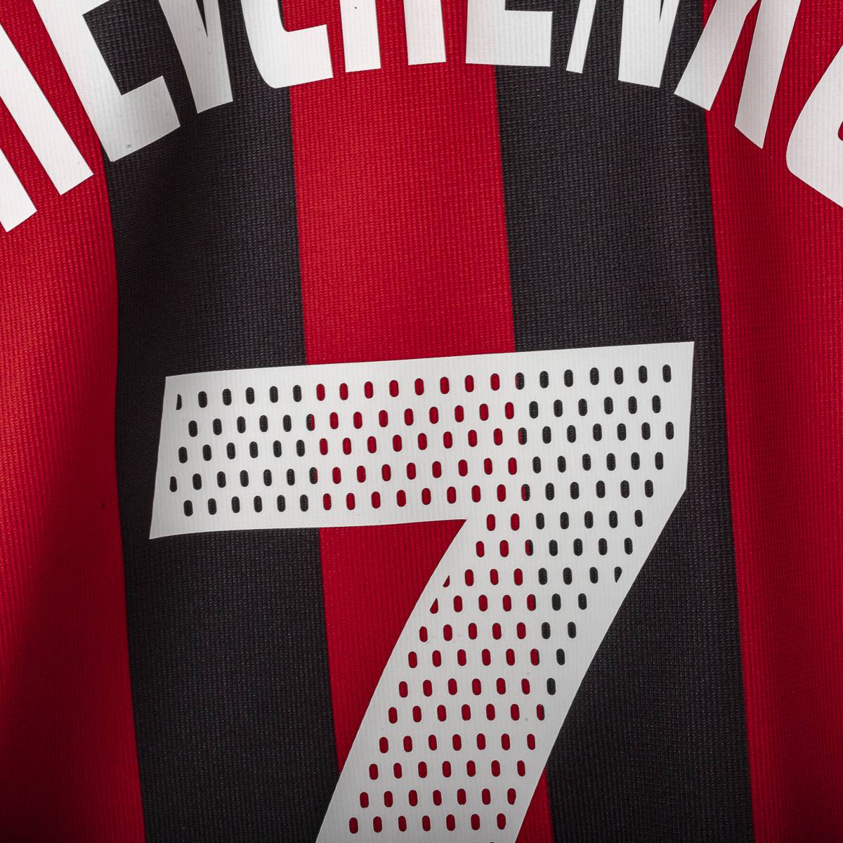 Maglia Home Ac Milan Adidas Shevchenko n7 2002/2003