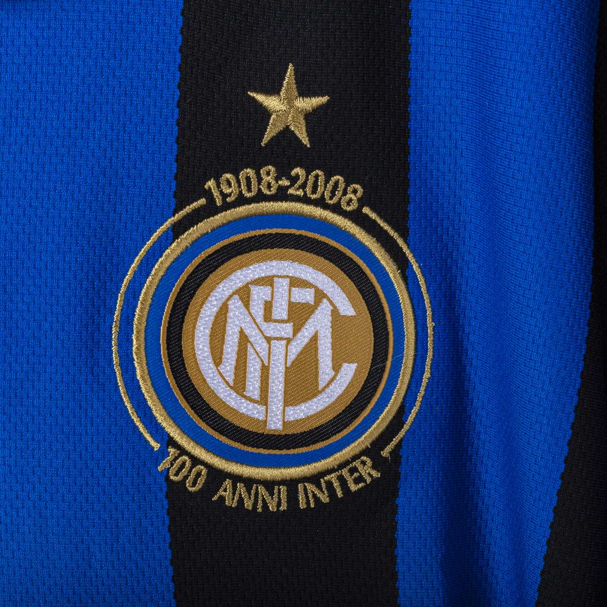 Maglia Home Inter Nike Zanetti 4 2007/2008 79x52