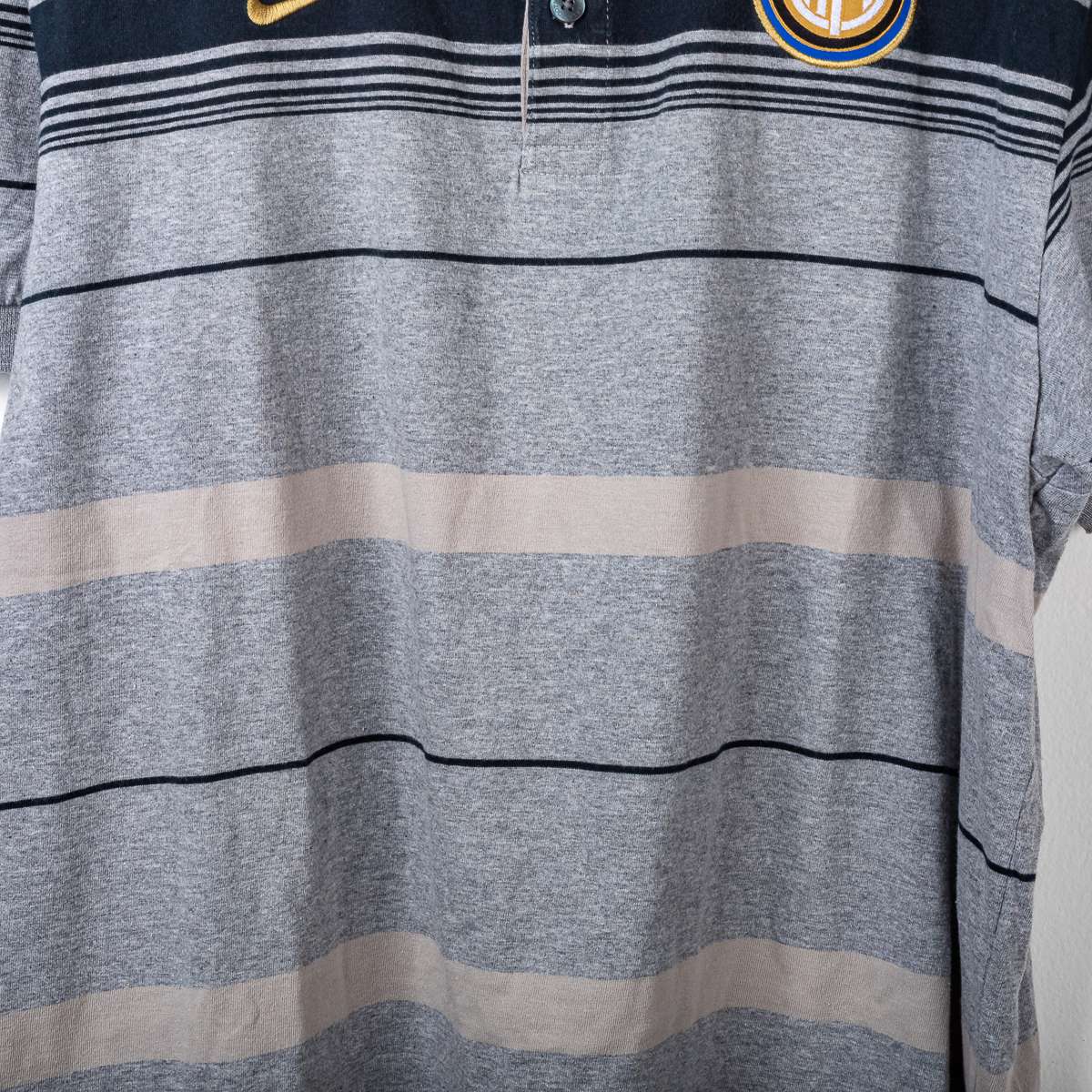 Nike Inter 2009/2010 Grey Polo Shirt