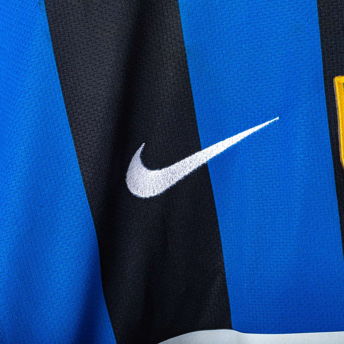 Inter Milan Nike Zanetti 4 UEFA 2009/2010 Home Shirt