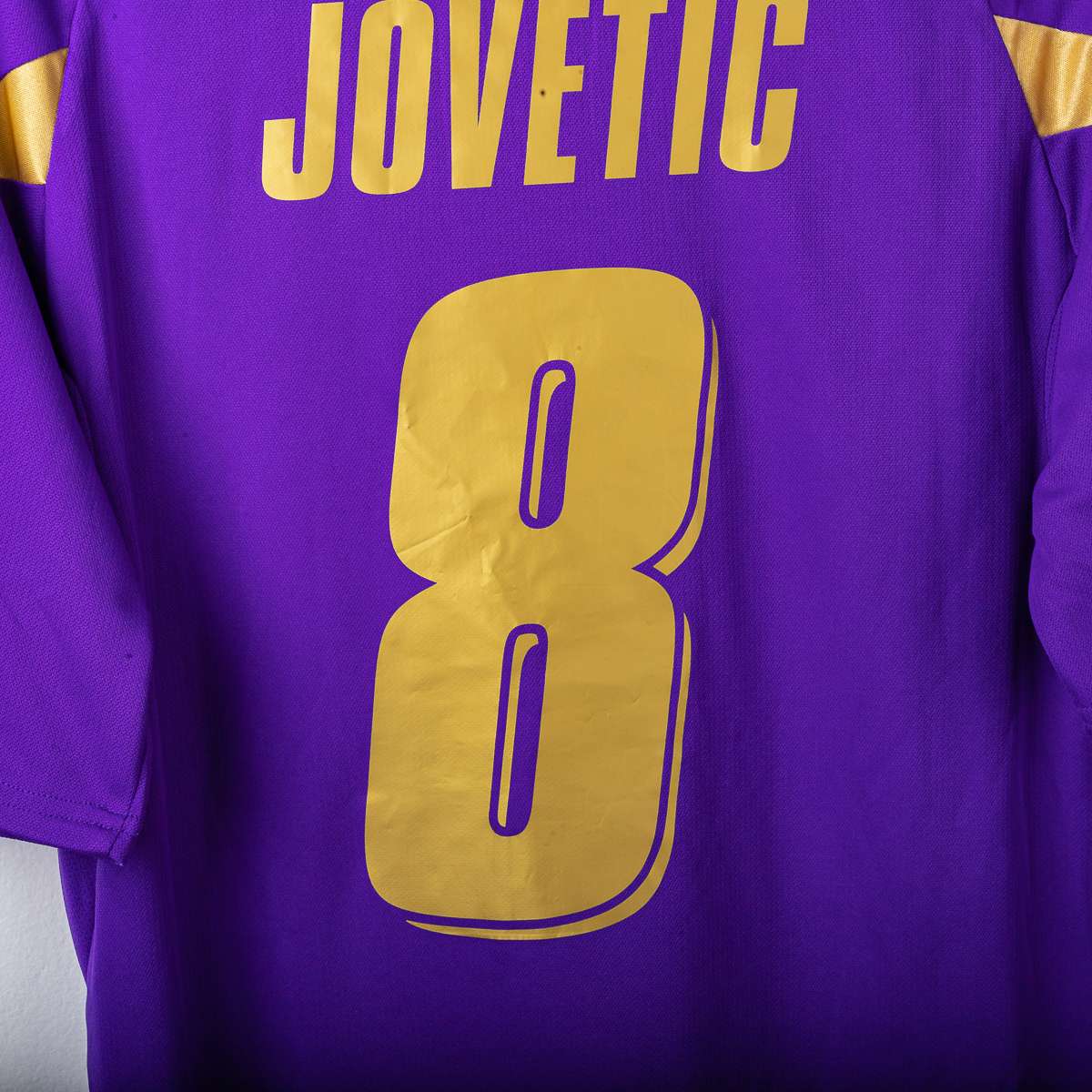 Fiorentina Lotto Jovetić 8 2011/2012 Home Shirt