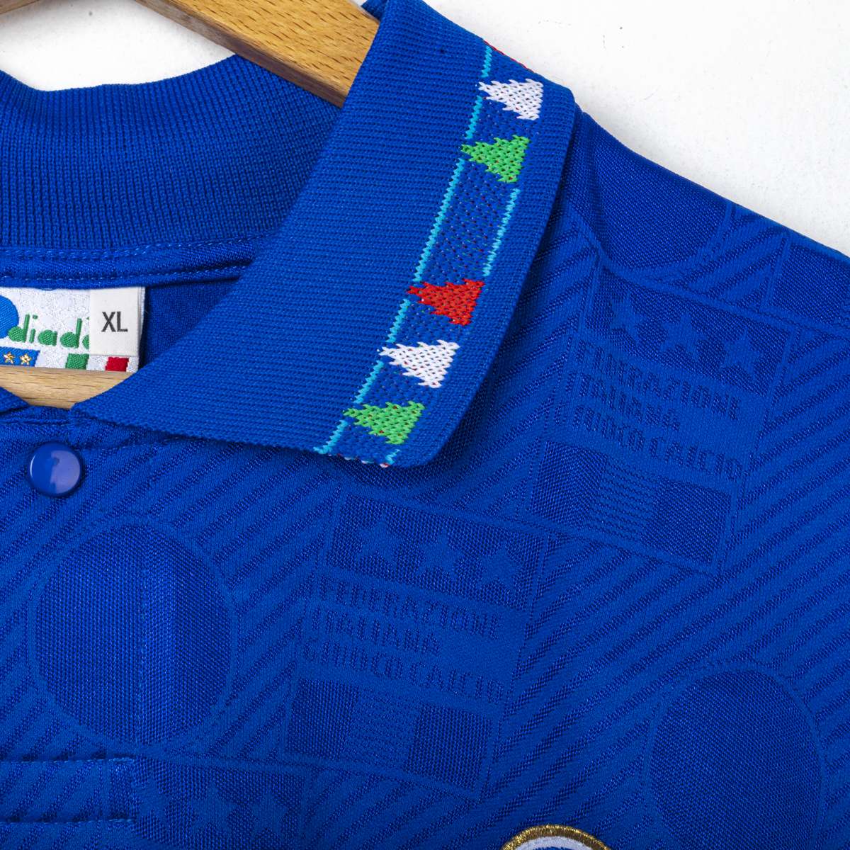 Italy Home Shirt Diadora Baggio 10 USA World Cup 1994