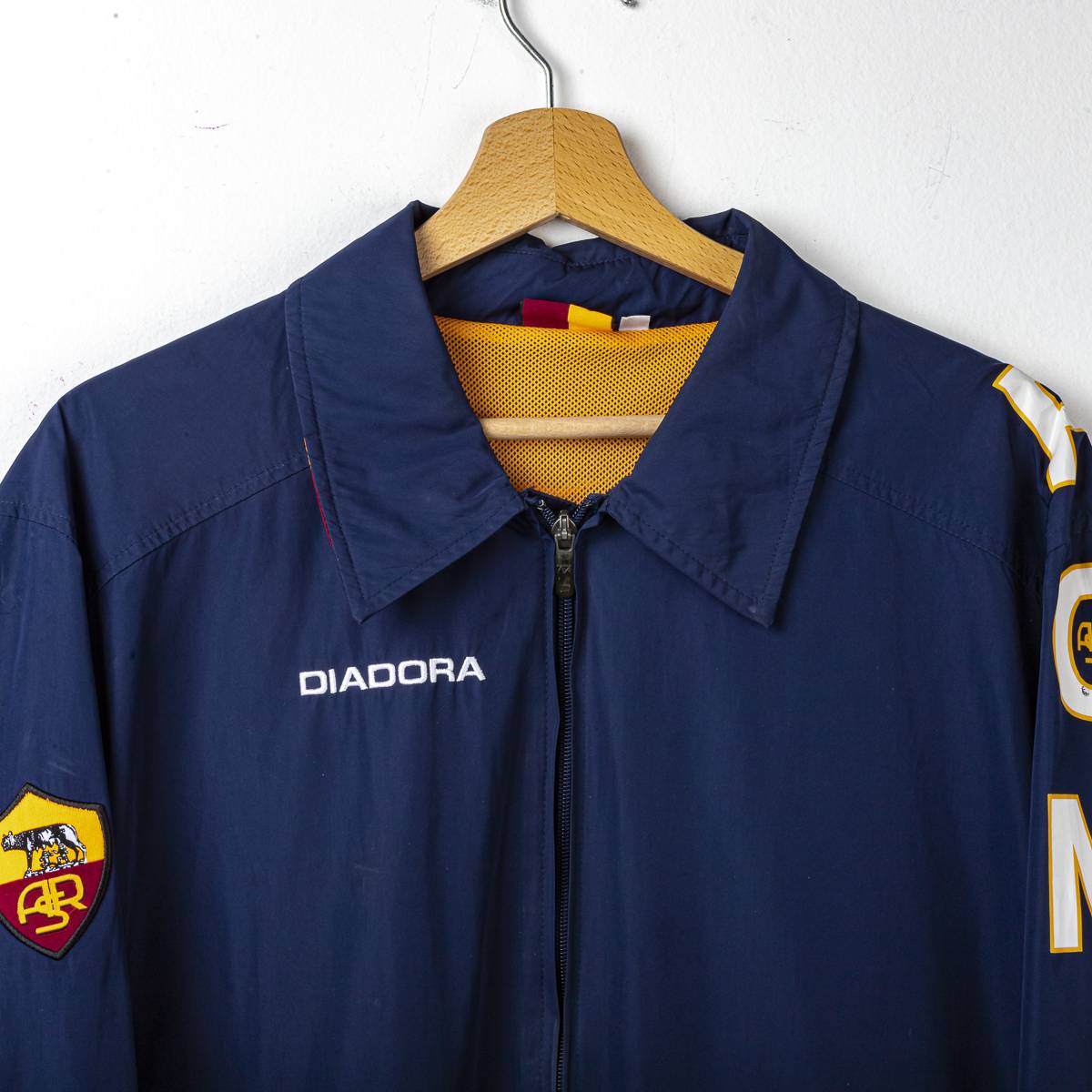 Giubbino Blu Roma Diadora 2005/2006