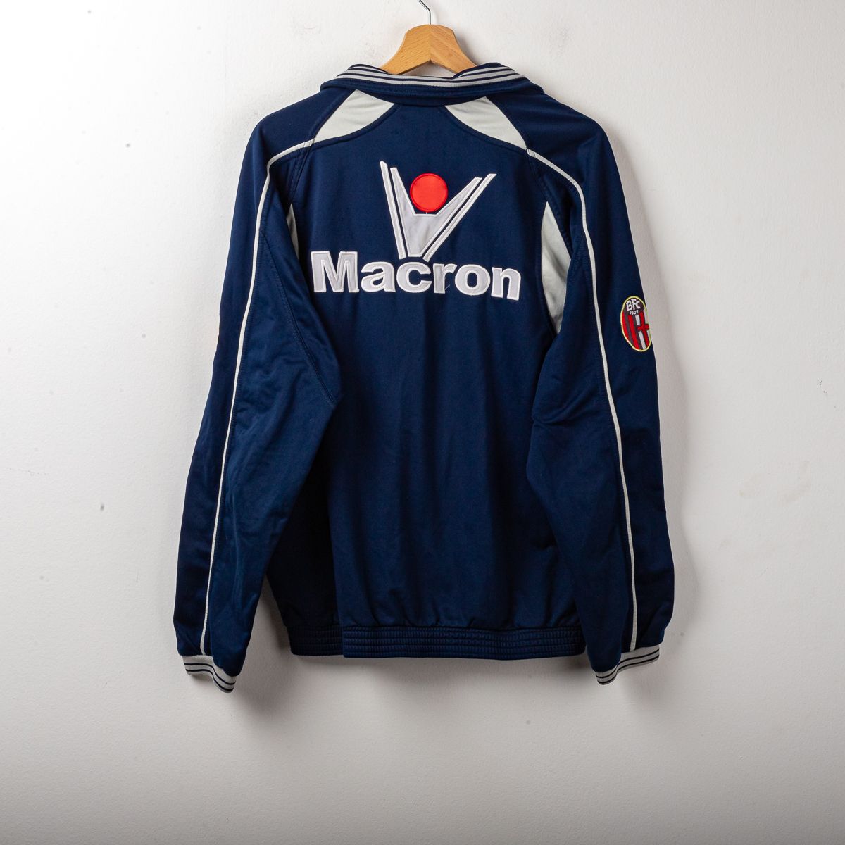 Felpa Training Bologna Macron AreaBanca 2001/2002