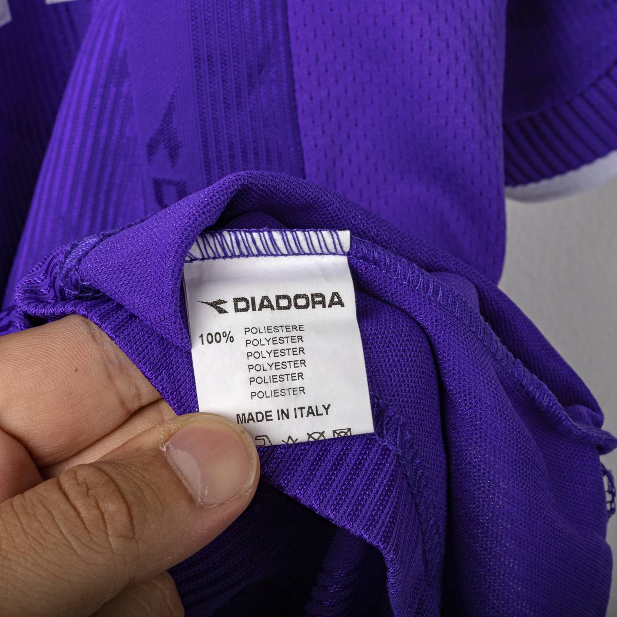 Maglia Home Fiorentina Diadora Nuno Gomes n21 2000/2001