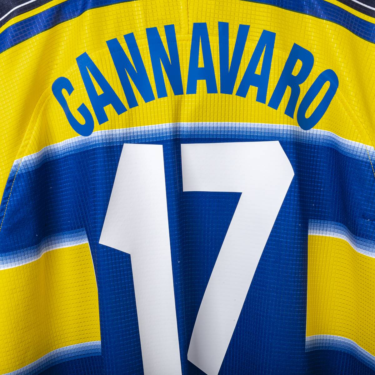 Maglia Home Parma Champion Cannavaro n17 1999/2000