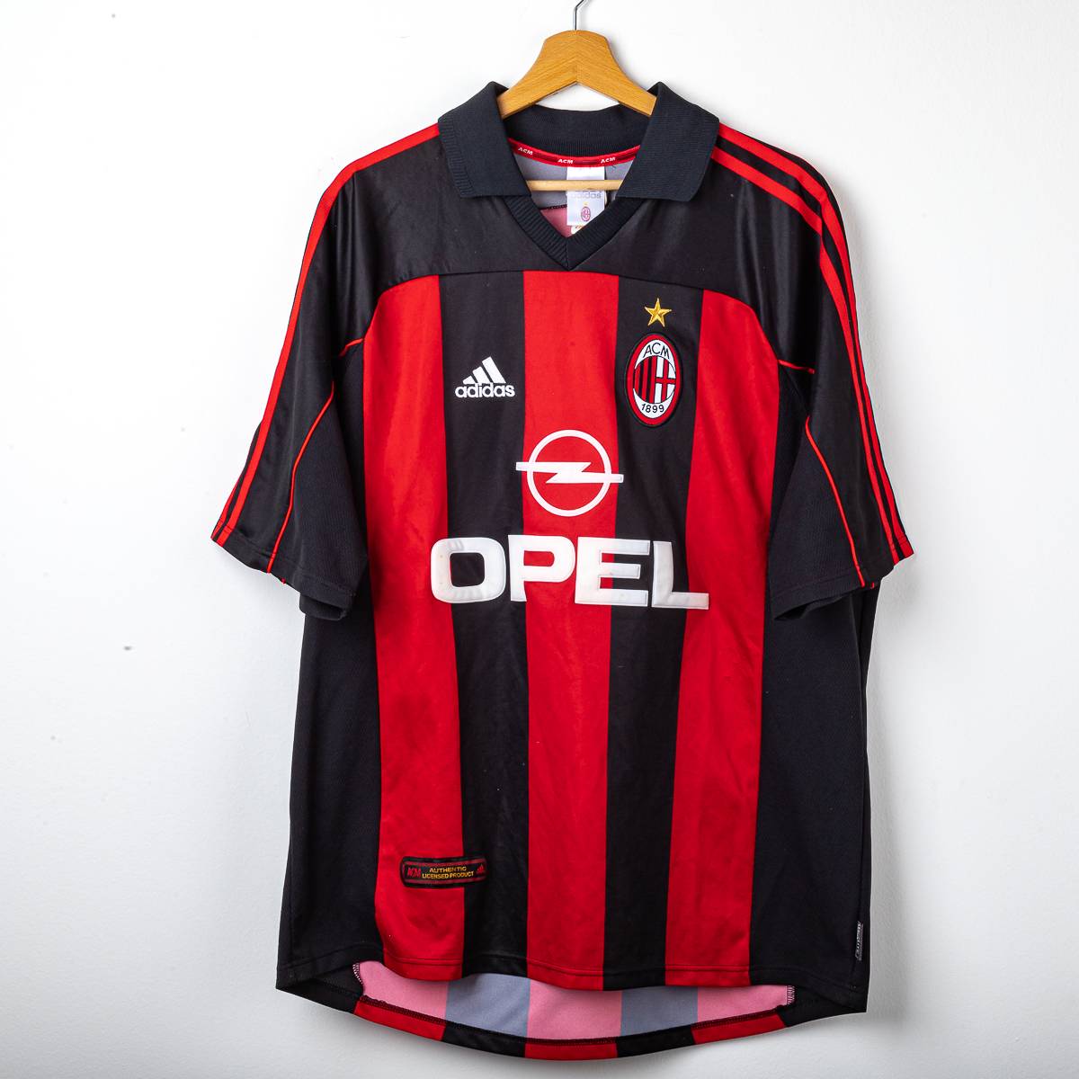 Milan Adidas Maldini 3 1998/1999 Home Shirt
