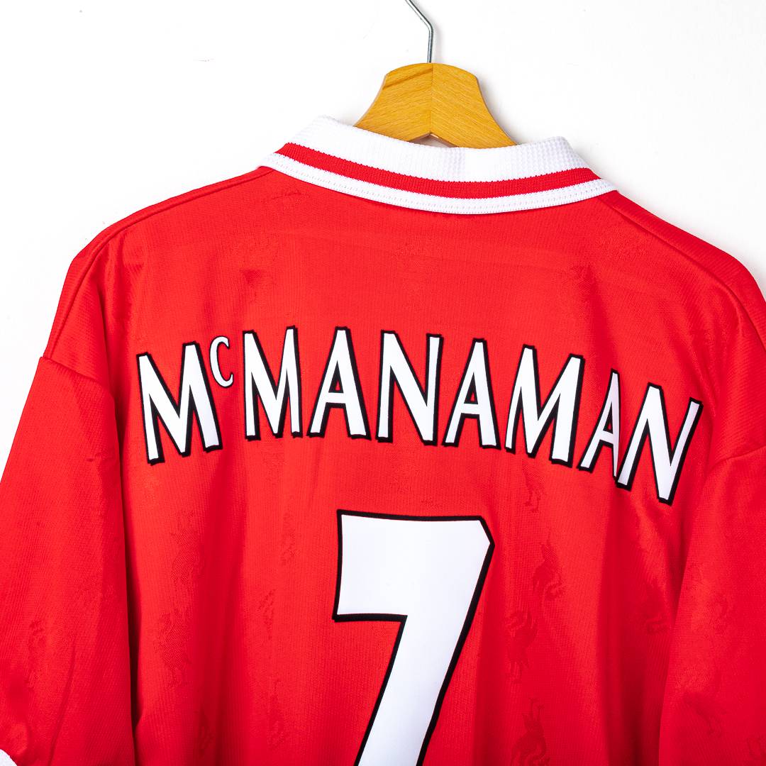 Maglia Home Liverpool Reebok McManaman 7 1996/1997
